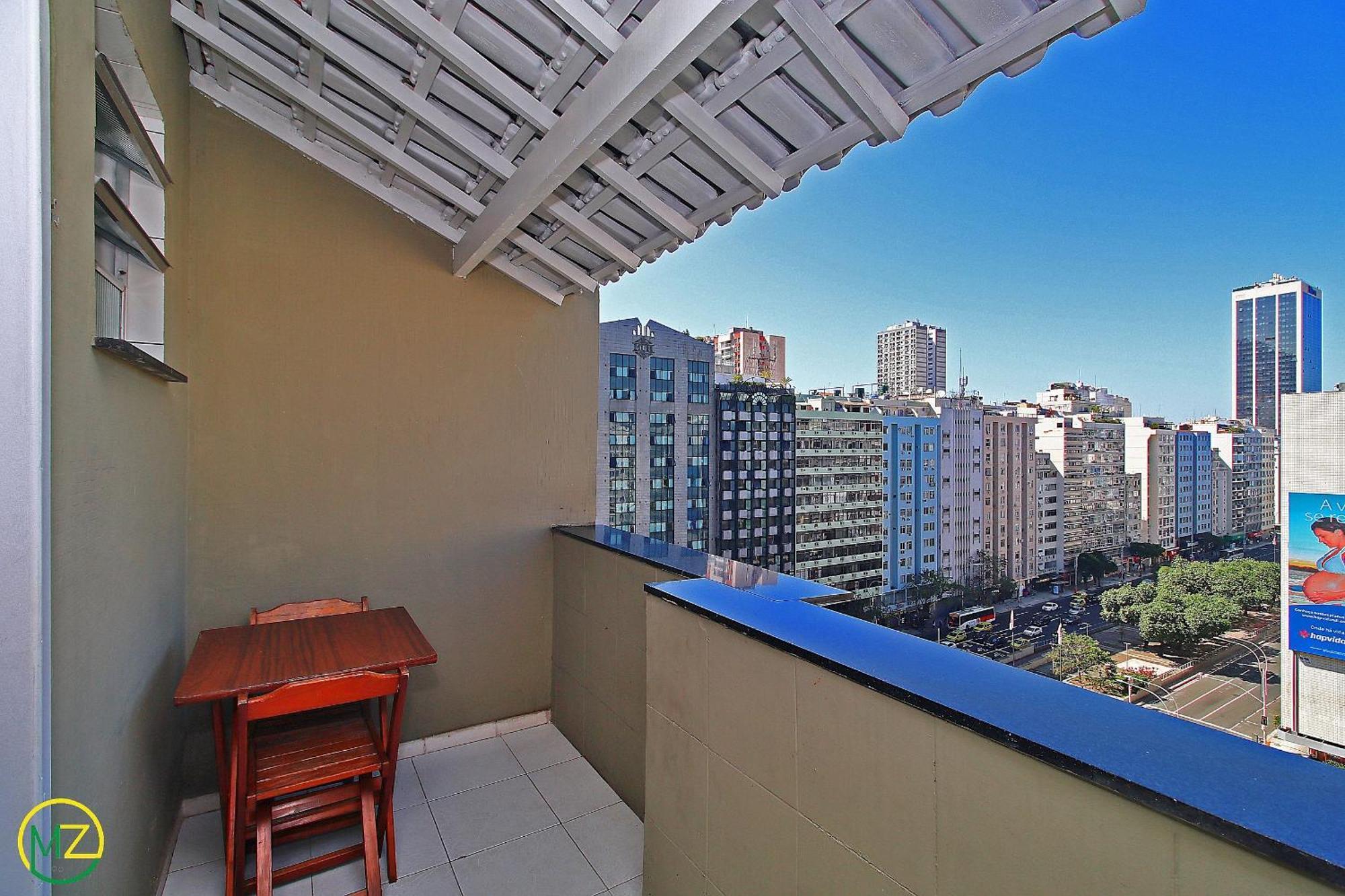 Studio Com Pequena Varanda Em Copacabana Rio de Janeiro Exterior photo